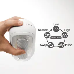 Мастурбатор Tenga Flip Zero Gravity Electronic Vibration White - мініатюра 7
