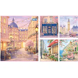 Зошит учнівський Yes Travel diary А5 24 аркушів лінія 10 шт. (768562)