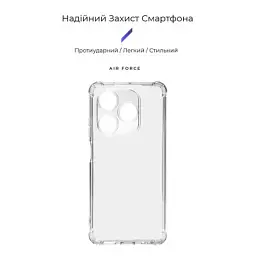 Чохол до мобільного телефона Armorstandart Air Force Infinix Smart 8 Plus Camera cover Transparent (ARM73909) - мініатюра 3