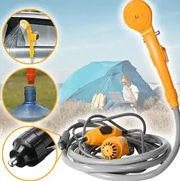 Портативний автомобільний душ — Automobile Shower Set - мініатюра 2