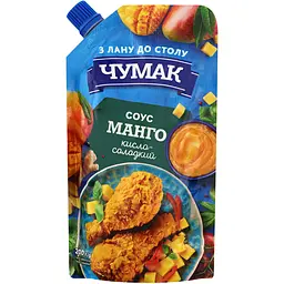 Соус Чумак Манго кисло-солодкий 200 г  - мініатюра 1
