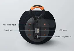 Портативна акустика Hopestar H52 Black [87988] - мініатюра 4