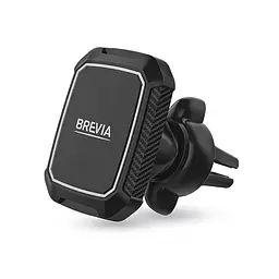 Тримач телефону автомобільний Brevia AirClip MagSlim на дефлектор, 6 магнітів(48300)