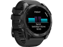 Спортивний годинник Garmin Fenix 8 51mm AMOLED Slate Gray with Black Silicone Band (010-02905-00) - мініатюра 10
