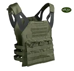 Тактичний жилет плитоноска Plate Carrier Gen 2 Mil Tec Олива (13463201)