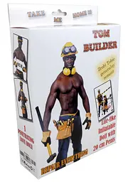 Надувна лялька Tom Builder Male Doll - мініатюра 4