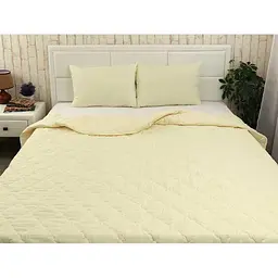 Одеяло Руно - Silicone легкое молочное полуторное 155x210 см 160 гр/м2 (28435) - миниатюра 5