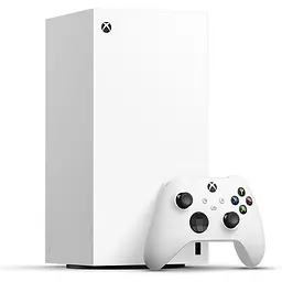 Ігрова приставка Microsoft Xbox Series X 1 TB All-Digital Robot White стаціонарна (196388363803)