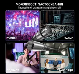 Микрофонный кабель XLR Male — XLR Female Fifine L-9 3м - мініатюра 7