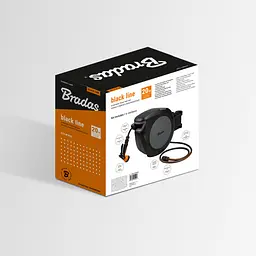 Автоматична котушка BLACK LINE ECO зі шлангом 1/2" - 30м - мініатюра 3