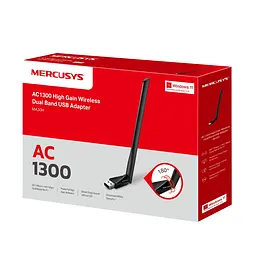 Адаптер WiFi MA30H AC1300, USB Mercusys teh0017361 - мініатюра 9