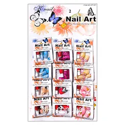Нігті накладні кольорові K·Nail Art Nail упаковка 12 шт. №5