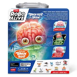 Інтерактивна іграшка ROBO ALIVE S1 – МОЗОК БРАЯН Pets & Robo Alive 71172 - мініатюра 9