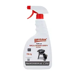 Спрей для чищення кухні San Clean Prof Line Extra для видалення жиру 750 г (4820003544617)