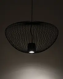 Підвісний світильник, люстра Nowodvorski 11245 Pumpkin M GU10 1x10W IP20 Темно-сірий - мініатюра 3