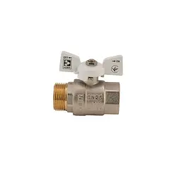 Кран кульовий Koer 1" ГШМ (KR.218.W) білий KR0184 - мініатюра 5