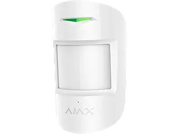 Комбінований датчик руху та розбиття скла Ajax CombiProtect White (7185) - мініатюра 3