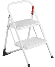 Драбина Rolser Taburete M/10 UNE 2 щаблі Blanco (MET003-1024)