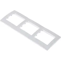 Рамка Brille для розетки VB-3F wh - мініатюра 2