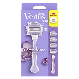 Станок для гоління жіночий (бритва) Venus ComfortGlide Breeze з 4 змінними картриджами - мініатюра 2