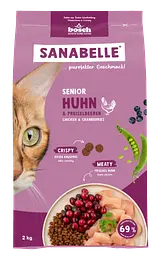 Сухий корм для кішок Бош Сеньйор (2 кг), Bosch Sanabelle Senior (2 кг)