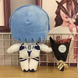 М'яка іграшка Євангеліон Аянамі Рей Evangelion Rei Ayanami 20 см PCH CM RA - мініатюра 4
