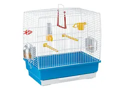 Клітка для канарок і маленьких птахів Ferplast Rekord 2 блакитна 39x25x41 см 52007811