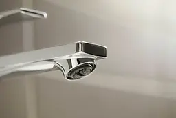 Змішувач для умивальника Hansgrohe Rebris E CoolStart EcoSmart+ з донним клапаном chrome 72591000 - мініатюра 2