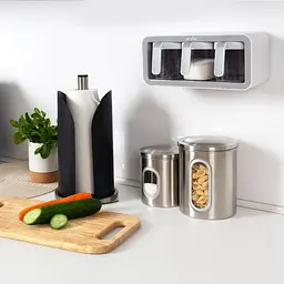 Тримач для паперових рушників МВМ My Home, чорний (KP-23 SS/BLACK) - мініатюра 9