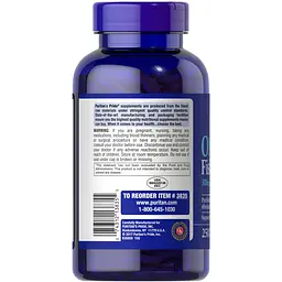 Жирні кислоти Puritan's Pride Omega 3 Fish Oil 1000 mg, 250 капсул - мініатюра 3