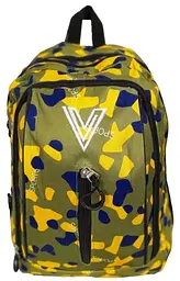 Місткий молодіжний рюкзак на три відділення 18L V Sport Fashion 29х43х15 см sum0023946