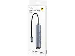 USB-хаб CUDY UH605 Grey - мініатюра 8
