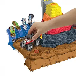 Станція Hot Wheels Неймовірна аварія Тренувальна арена (HNB96) - мініатюра 2