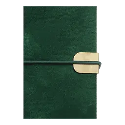 Щоденник недатований Buromax Velour A5 штучна шкіра 336 сторінок зелений (BM.20770-04) - мініатюра 6