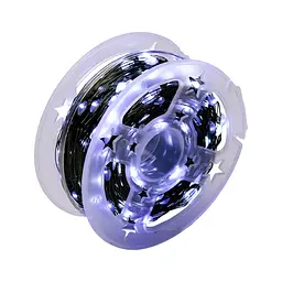 Гірлянда Роса нитка 500 LED довжина 50 м з пультом від мережі зелена, білий GarlandoPro 500L50MGW - мініатюра 28