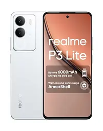 Смартфон Realme P3 Lite 8/256GB White Global NFC