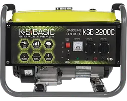 Генератор бензиновий Konner&Sohnen Basic 2/2.2 кВт KSB 2200C