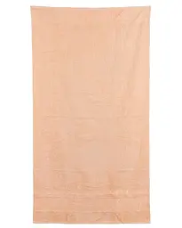 Турецький бамбуковий махровий рушник Zeron 70х140 Bamboo Peach - мініатюра 2