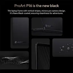 Ноутбук Asus ProArt P16 OLED H7606WI-ME010X, AMD Ryzen AI 9 HX370, 5.1GHz, 16 4K Touch, 64GB, SSD 4TB, NVIDIA GeForce RTX 4070 8GB, Windows 11 Pro - мініатюра 13