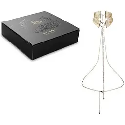 Намисто-комір Bijoux Indiscrets Desir Metallique Collar - Gold - мініатюра 4