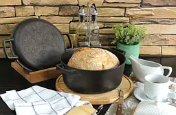 Каструля чавунна Brizoll Casserole P-6L-2 6л 28 см - мініатюра 7