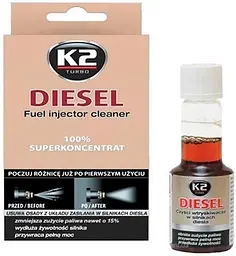 Очисник форсунок для дизельних двигунів K2 DIESEL 50 мл ET3122