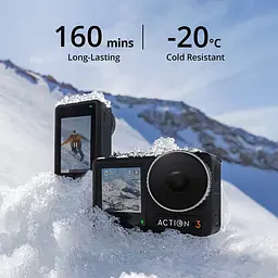 Екшн-камера DJI Osmo Action 3 Adventure Combo [CP.OS.00000221.01] [74876] - мініатюра 13