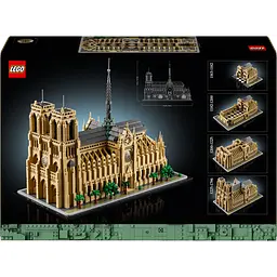 Конструктор LEGO Architecture Нотр-Дам-де-Парі 4383 деталі (21061) - мініатюра 17