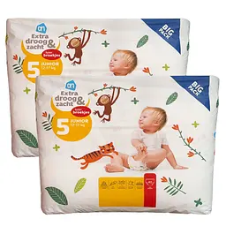 Підгузки-трусики Albert Heijn (AH) Junior 5, (12-17 кг), 80 шт