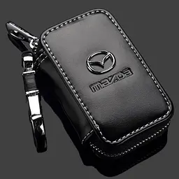 Автомобільна ключниця для ключів із логотипом Mazda, напа - мініатюра 5