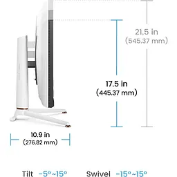 Монітор BenQ 27` Mobiuz EX271U (9H.LN2LB.QBE) [147873] - мініатюра 11