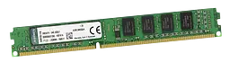 Оперативна пам'ять Kingston 4GB DDR3 1333MHz Low Profile (KVR13N9S8/4) Б/В