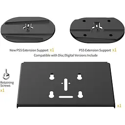 Кріплення на стіну Dobe Console Wall Mount для Sony PlayStation 5 (TP5-3502) [165284] - мініатюра 10