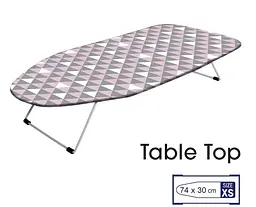 Дошка для прасування Casa Si Table Top 73x30 White/Pink Triangle (CS95159P168) - мініатюра 2